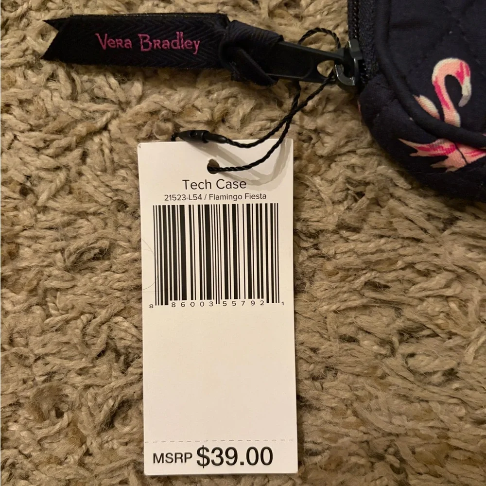 NWT Vera Bradley Tech Case